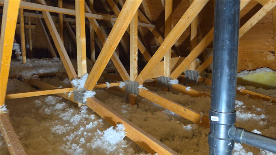 Before Scarborough Attic Insulation Upgrade