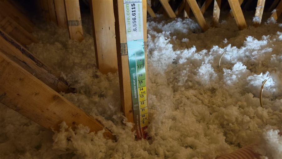 After Scarborough Attic Insulation Upgrade